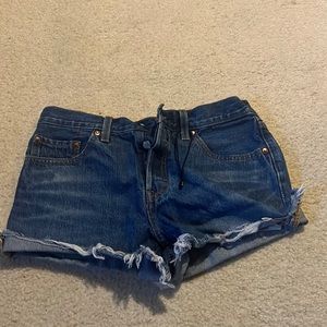 Levi’s 501 Jean Shorts in a Size S!
